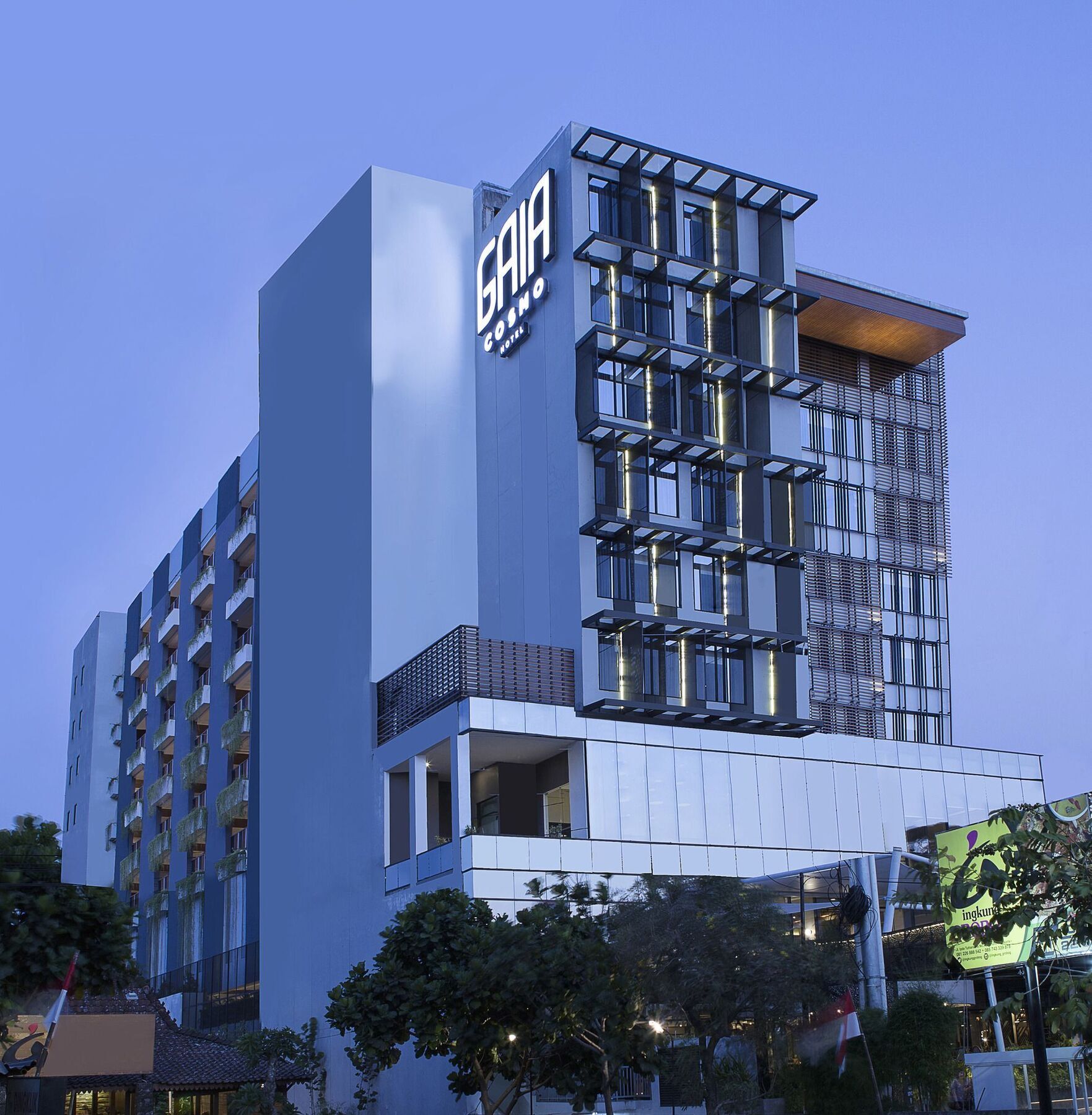 Gaia Cosmo Hotel Yogyakarta Kültér fotó
